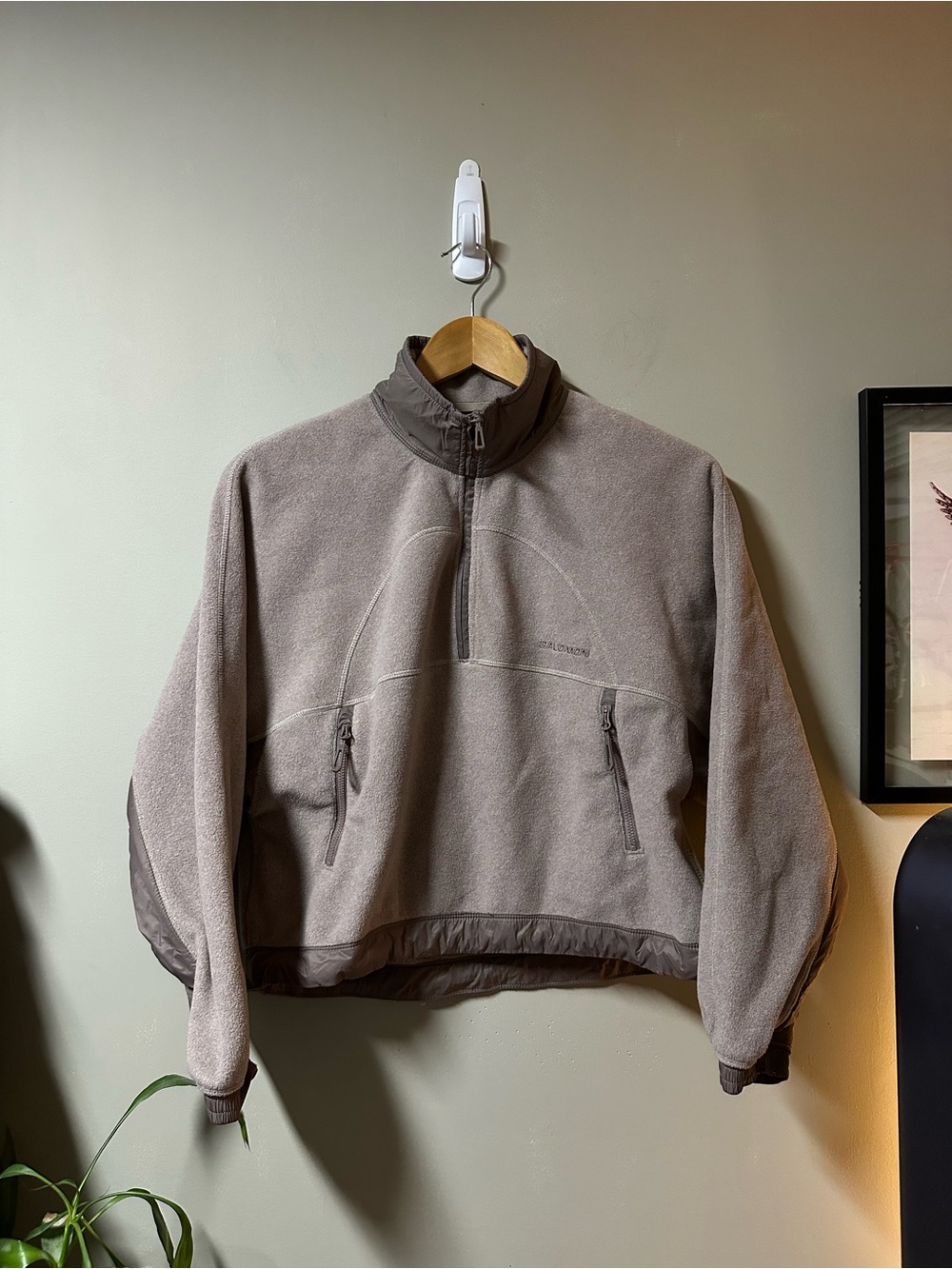 Women's Salomon Quarter-Zip Fleece Jacket